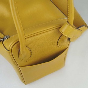 Hermes Lindy 34CM Shoulder Bag Yellow H1056