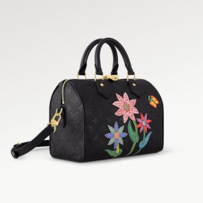 LV x YK Speedy Bandouliere 25