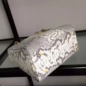 Lady Dior Bag Python leather D1655