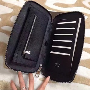 Louis Vuitton Atoll Wallet Damier Graphite N48255