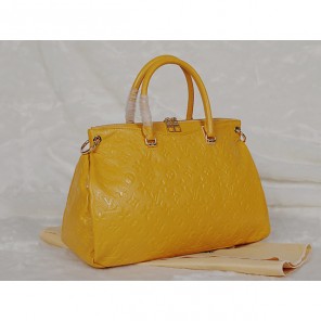 Louis Vuitton Monogram Empreinte Pallas M46908 Yellow