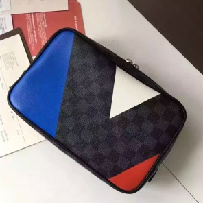 Louis Vuitton Toiletries Pouch Regatta Damier Cobalt N41608
