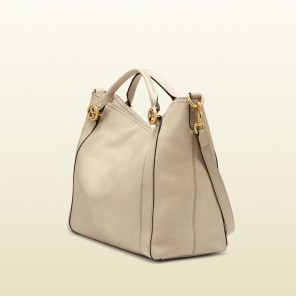 Miss GG leather top handle bag