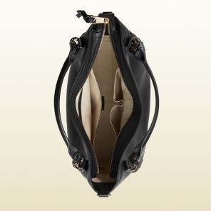 Miss GG leather top handle bag