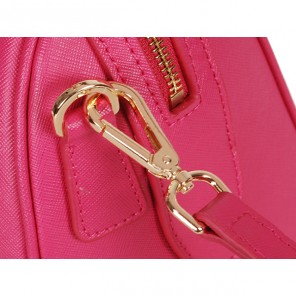 PRADA Saffiano Leather 30cm Two Handle Bag 1845 in Rose