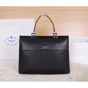 Prada Original Leather Tote Bag BN8905 Black