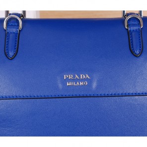 Prada Original Leather Tote Bag BN8905 Blue