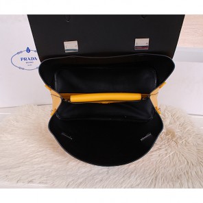 Prada Original Leather Tote Bag BN8905 Yellow