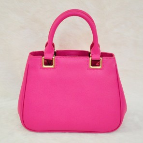 Prada Saffiano Calf Leather Tote Bag BN2245 in Rose