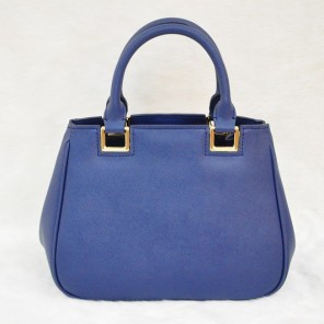 Prada Saffiano Calf Leather Tote Bag BN2245 in Royal blue