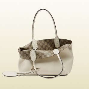 Reversible GG leather tote