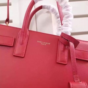 SAINT LAURENT CLASSIC BABY SAC DE JOUR BAG IN Original LEATHER