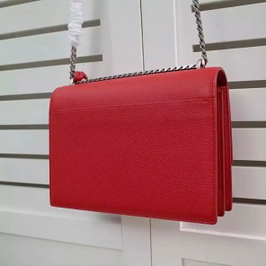 SAINT LAURENT MEDIUM SUNSET MONOGRAM SAINT LAURENT SATCHEL IN Original LEATHER