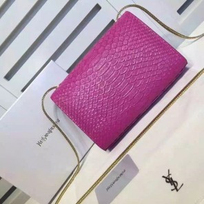 SAINT LAURENT Monogramme Cross-body Shoulder Bag 311217 Rose