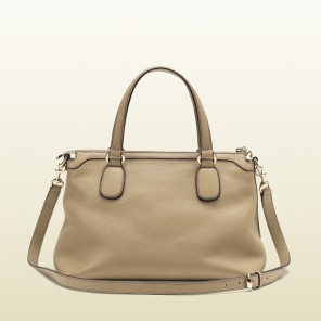 Soho leather top handle bag