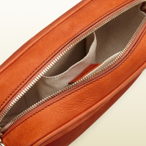 Soho nubuck leather disco bag