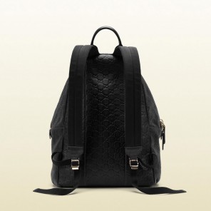 guccissima leather zip backpack 246414 BNX2G 1000