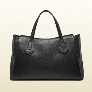 lady tassel leather tote