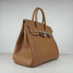 35CM Light Coffee Cowhells Stripe (silver)