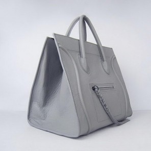Celine Phantom Bags Sheepskin Leather C6028C Grey