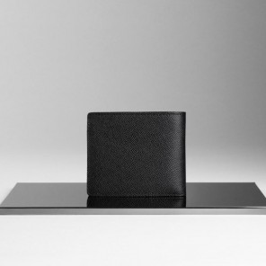 London leather folding ID wallet