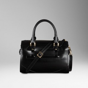 MEDIUM BRIDLE LEATHER BOWLING BAG