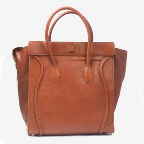 Celine Luggage Juboo Woman Handbag Light Coffee