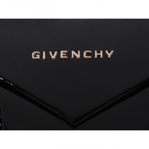 Givenchy Black plain paint  Leather Bag  9981