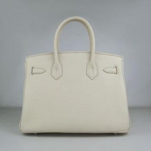 Birkin 30CM Beige (silver)