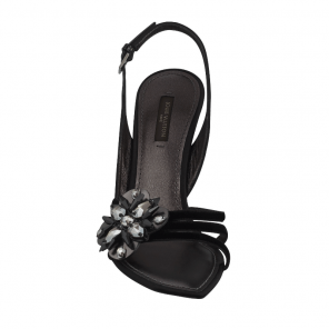 PRECLOUS SANDAL IN SATIN AND VELVET