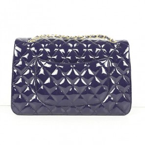 Chanel 1113 Classic Quilted Flap Bags Original cow leather Violet