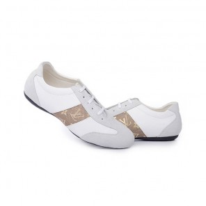 HUDSON SNEAKER IN CANVAS AND CALF LEATHER