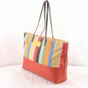 Fendi Fall Winter 2012 Pequin Shoulder Bag F2480 Red