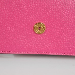 Hermes Liddy Bag clemence leather in Peach with Gold hardware