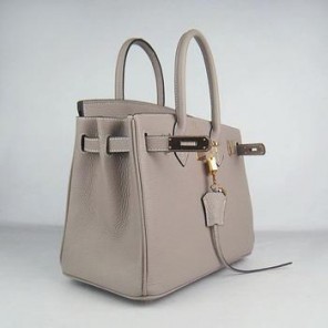 Birkin 30CM Grey (gold)