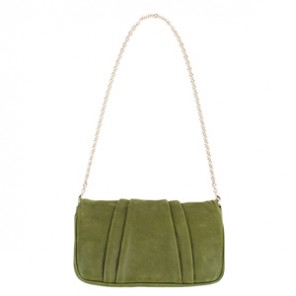 Fendi Soft leather sparkle clutch