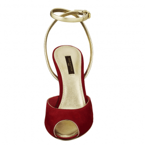 SOFIA SANDAL IN SUEDE GOAT LEATHER