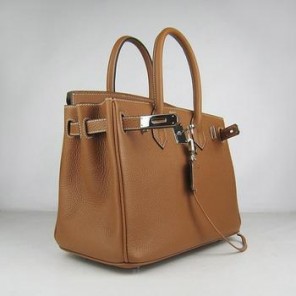 Birkin 30CM Light Coffee (silver)