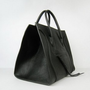 Celine Phantom Bags Sheepskin Leather C6028C Black