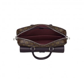 Monogram Macassar Canvas Soft Briefcase