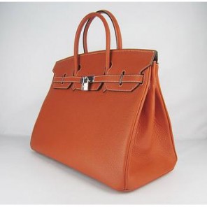 Hermes 40CM Orange (silver)