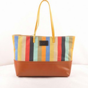 Fendi Fall Winter 2012 Pequin Shoulder Bag F2480 Camel