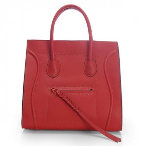 Celine Phantom Original Leather Bags Bordeaux