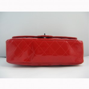 Chanel Red color with Silver chain