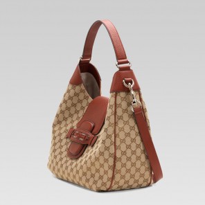 dressage original GG canvas hobo