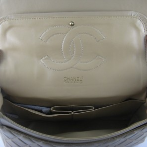 Chanel Apricot color with Gold chain