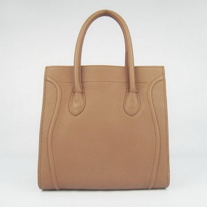 Celine Small Phantom Bags Original Calfskin Leather C1890 Dark Apricot