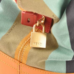 Fendi Fall Winter 2012 Pequin Bag 8BN232 Yellow