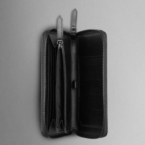 HAYMARKET CHECK ZIPAROUND WALLET