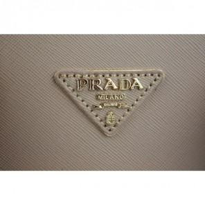 Prada Saffiano Calf Leather Tote Bag 103282 Apricot